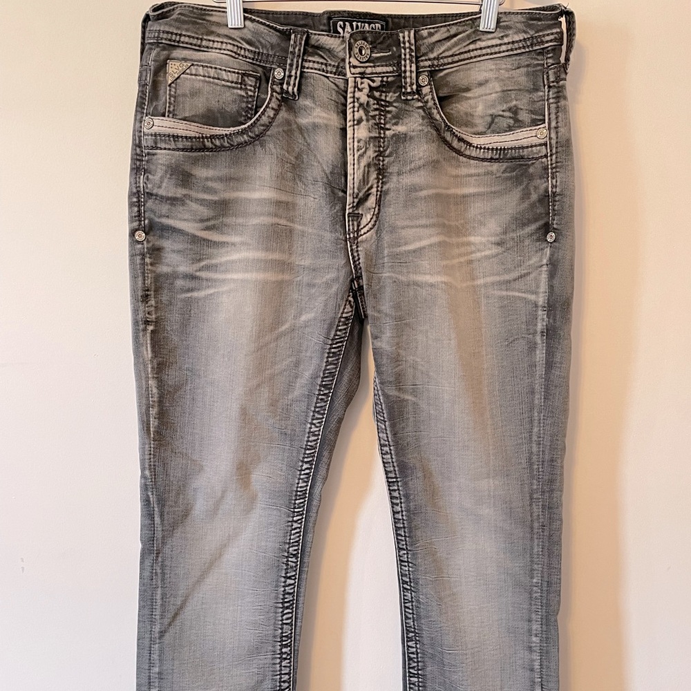 Salvage Slim Straight Cut Denim 34R